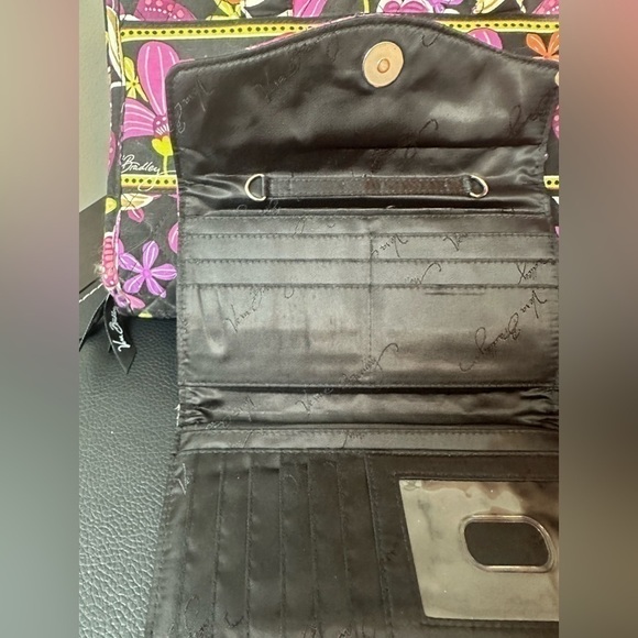 Vera Bradley Pirouette Pink Hanging Travel Organizer and long wallet‍‍‍‍‍﻿﻿﻿﻿﻿﻿﻿ - Picture 5 of 16